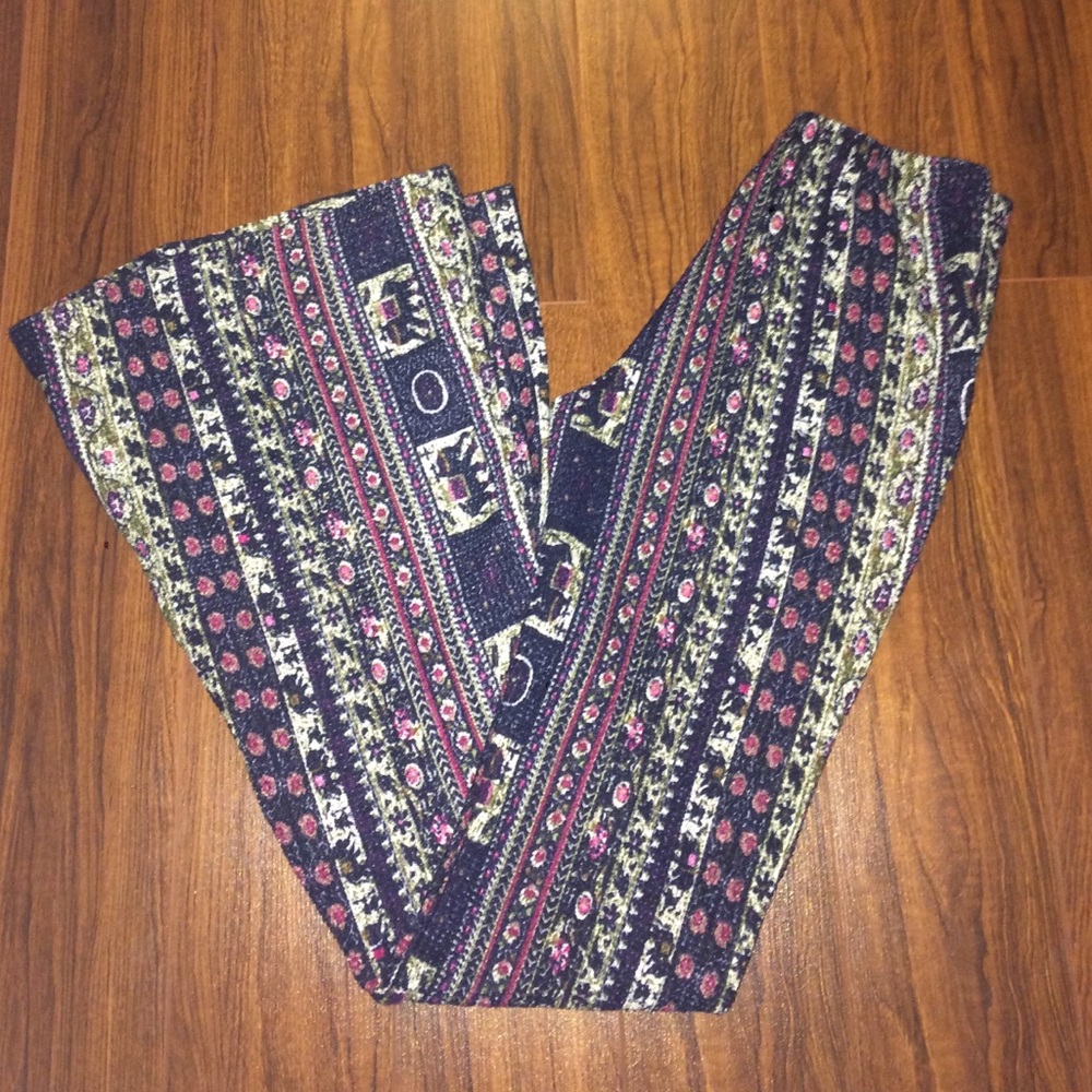 Sweater bohemian elephant print bellbottoms - Picture 2 of 4