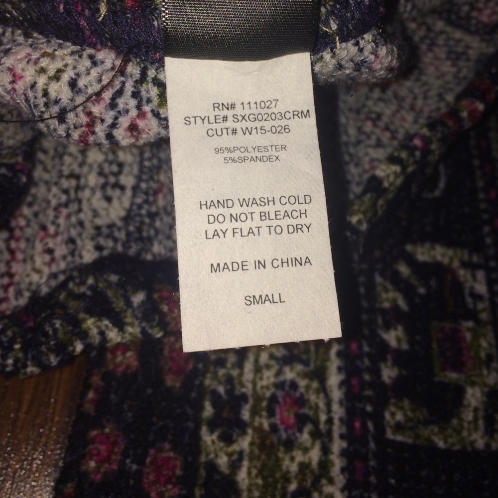 Sweater bohemian elephant print bellbottoms - Picture 4 of 4