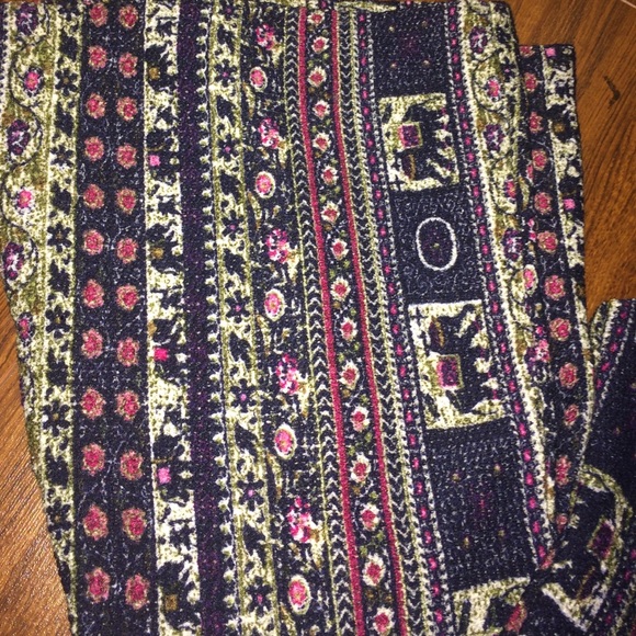 Sweater bohemian elephant print bellbottoms - Picture 3 of 4