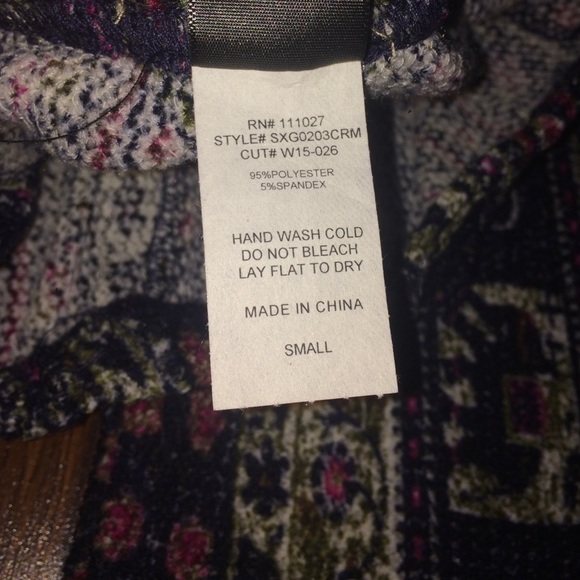 Sweater bohemian elephant print bellbottoms - Picture 4 of 4