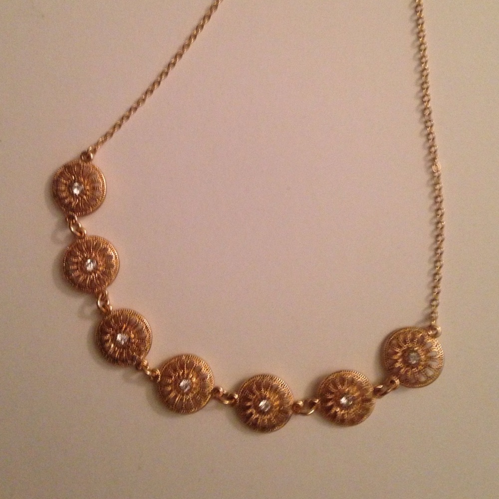 Gold necklace