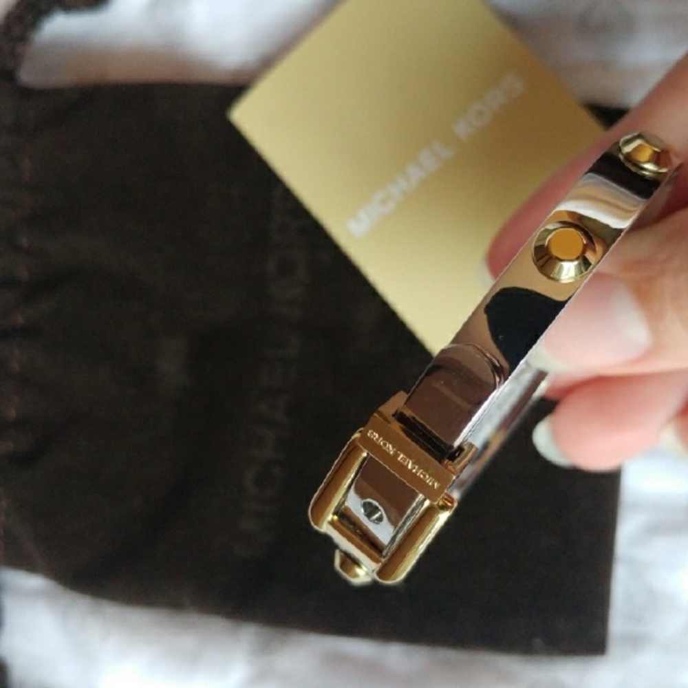 Michael Kors gold and silver bracelet NWT