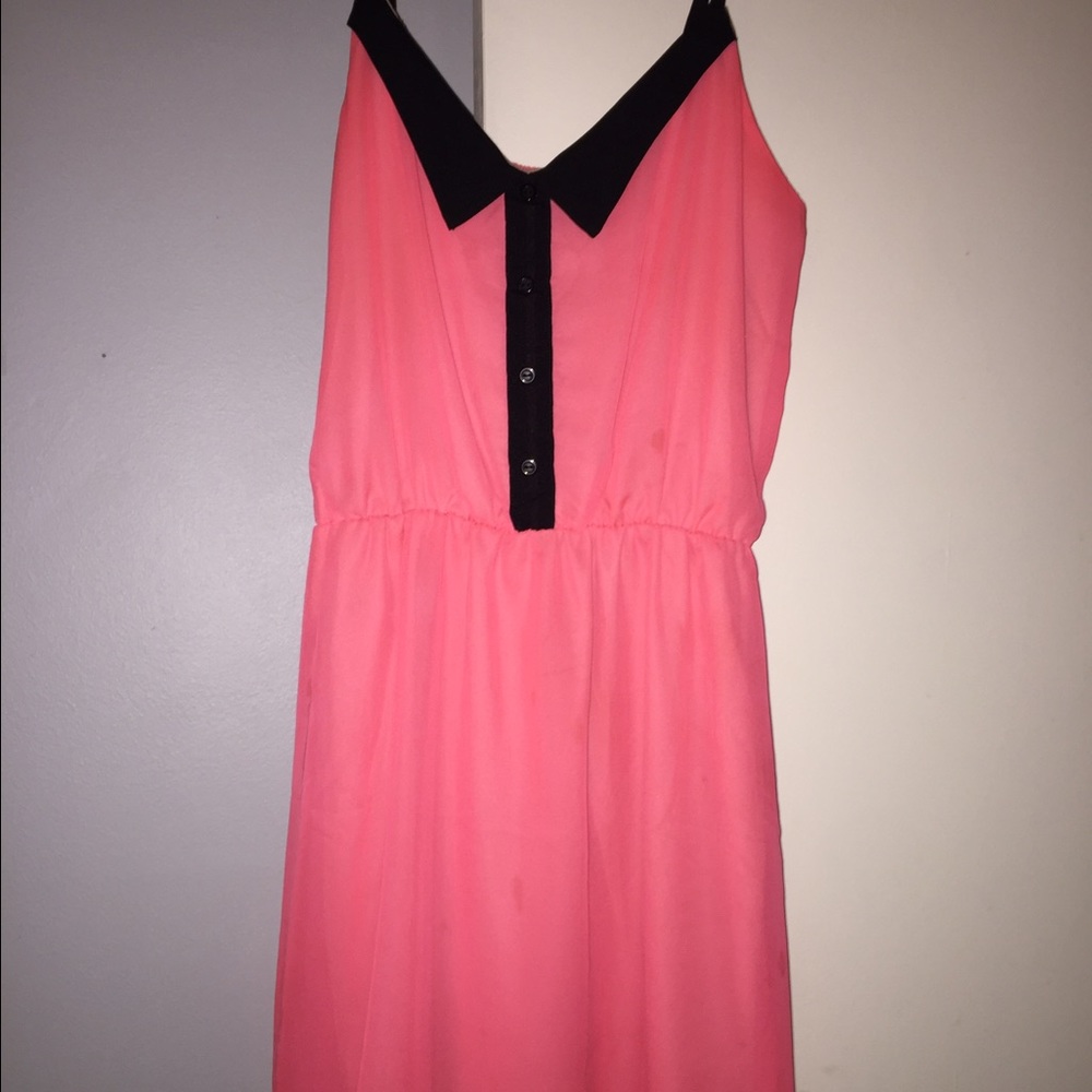 PAC Sun Kira hot pink dress