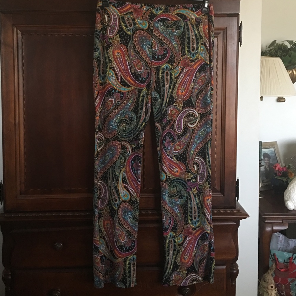 Long Stretch pants with spandex material