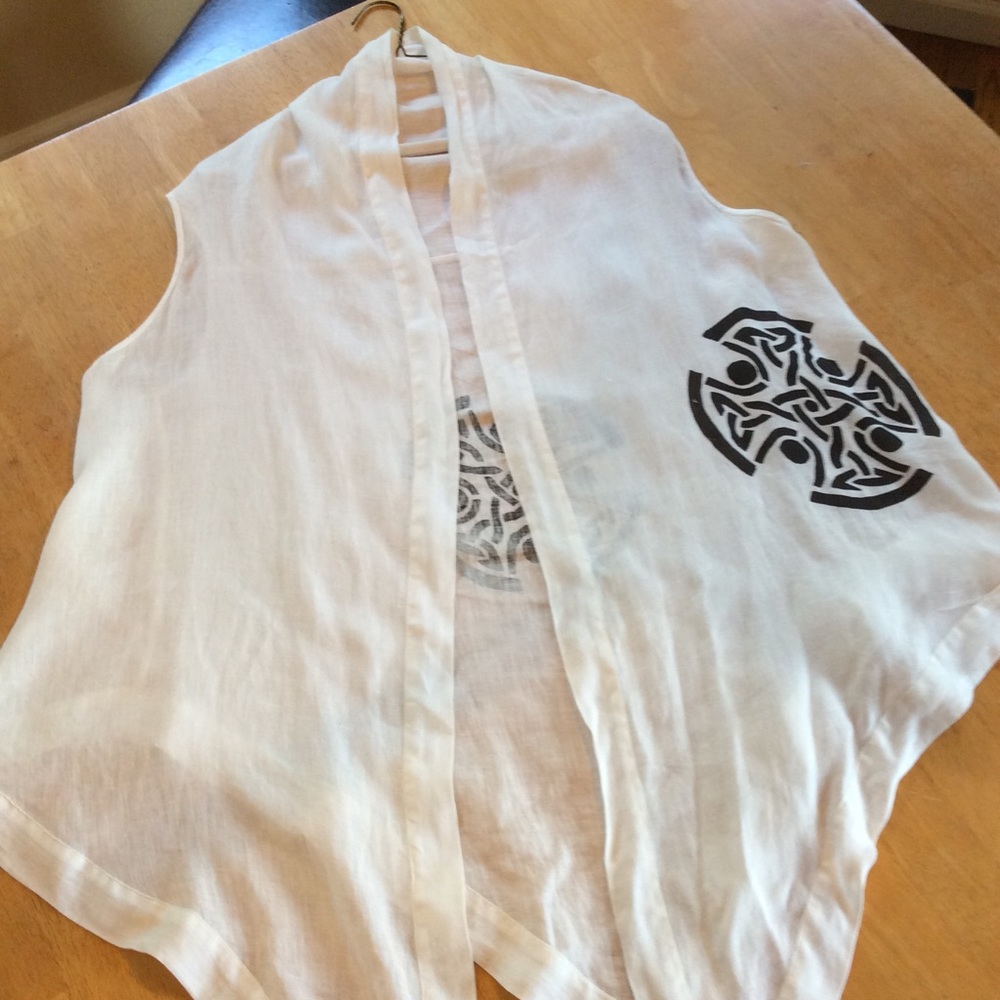 Linen vest