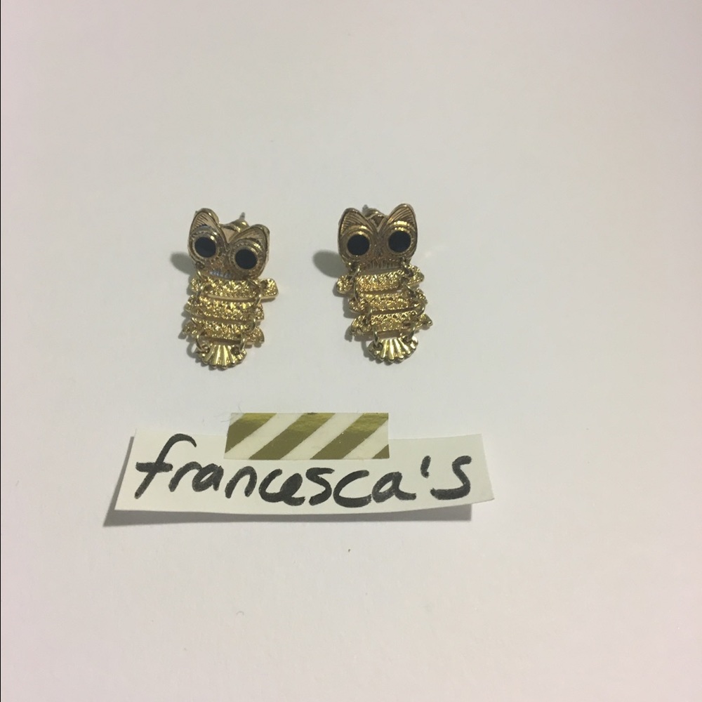 Owl earrings from Francesca's collection