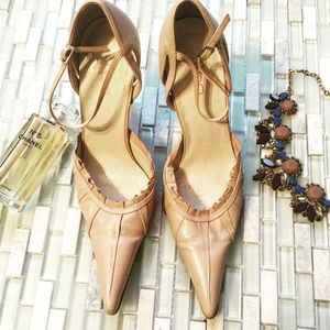 Aldo nude pumps size 38 (7.5 or 8) heels 👠 shoes