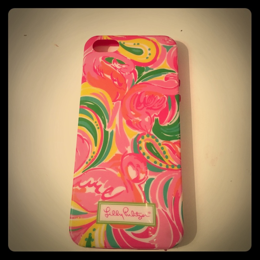 Lilly Pulitzer Flamingo iPhone 5 Phone Cover