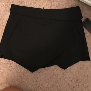 Zara black skorts