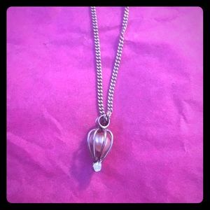 Real pink pearl neclace