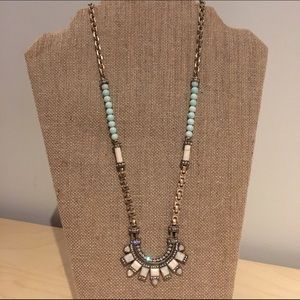 Lunette Long Pendant Necklace