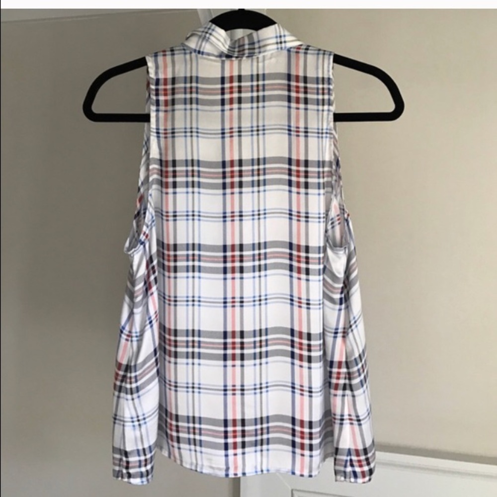 **SOLd** Equipment Mina plaid silk blouse - Small - Picture 3 of 3