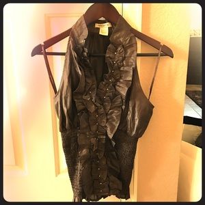 Arden B. Ruffled blouse