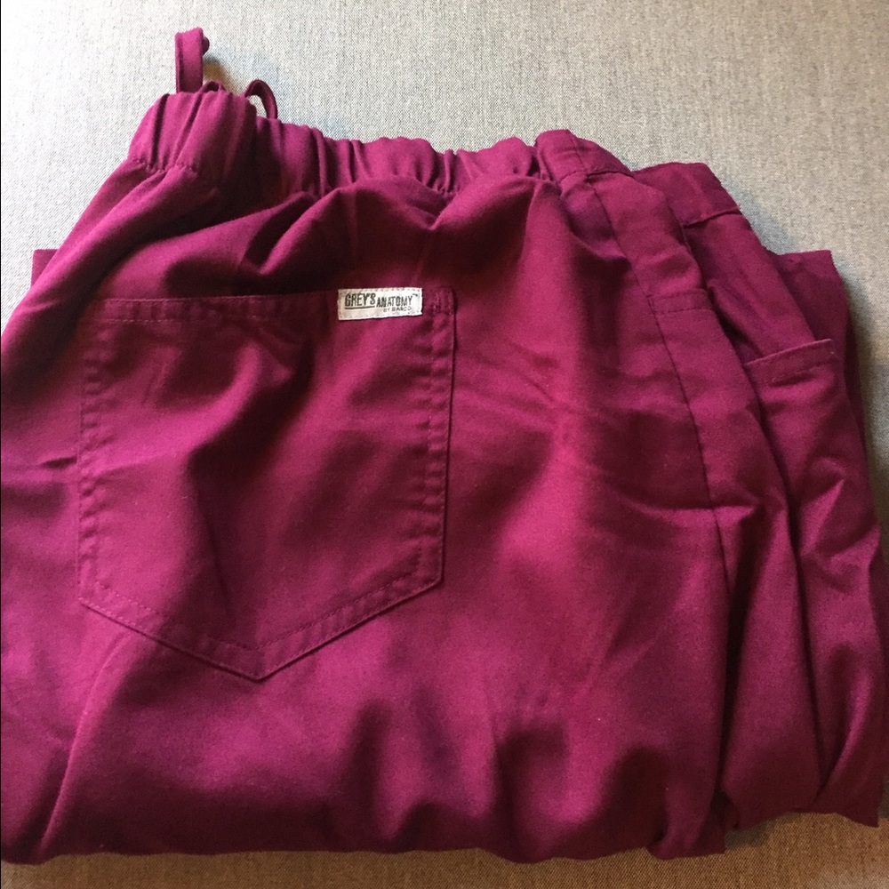 Greys anatomy scrub pants size XL