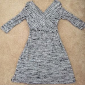 SUPER SOFT grey Anthropologie Amadi dress