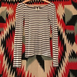 BCBG Striped Top