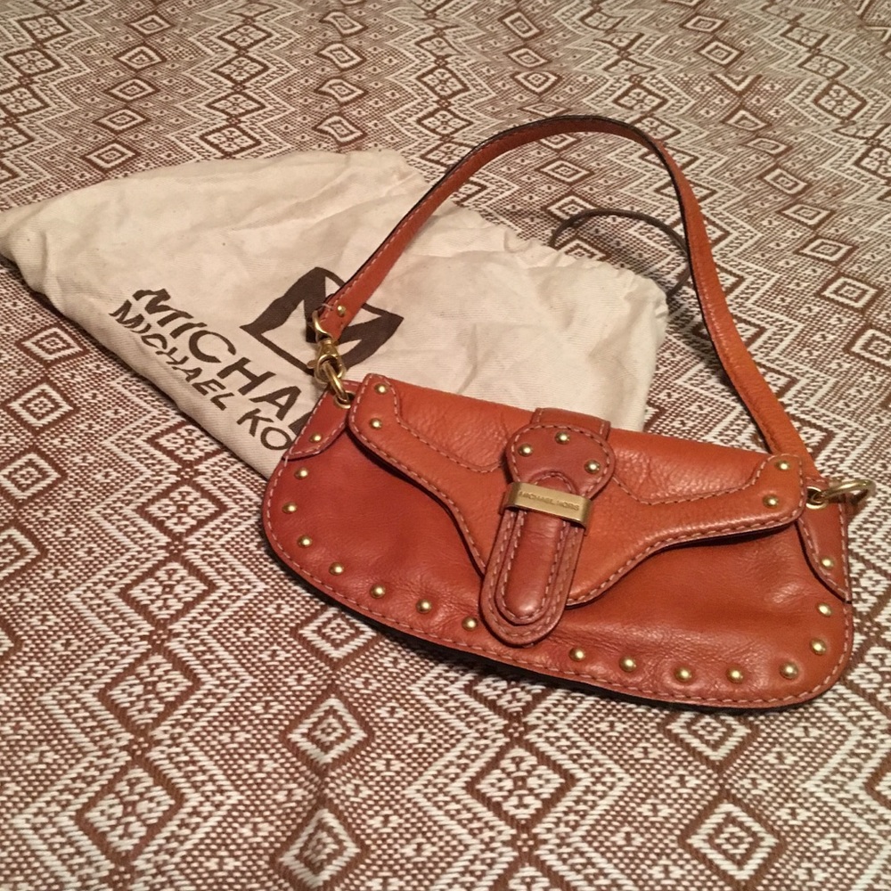 Michael Kors Leather Studded Purse
