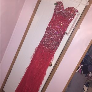 Red PROM DRESS