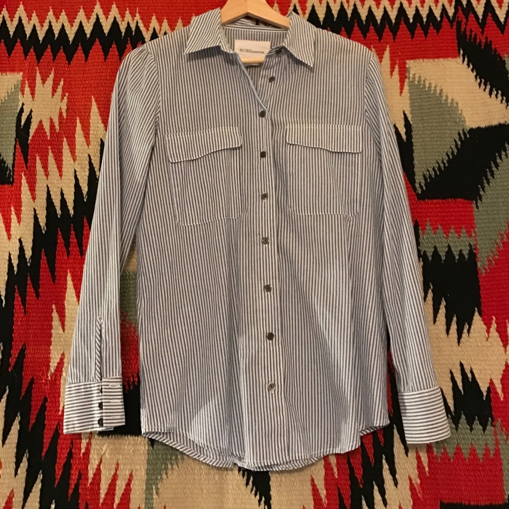 BCBG Button Down