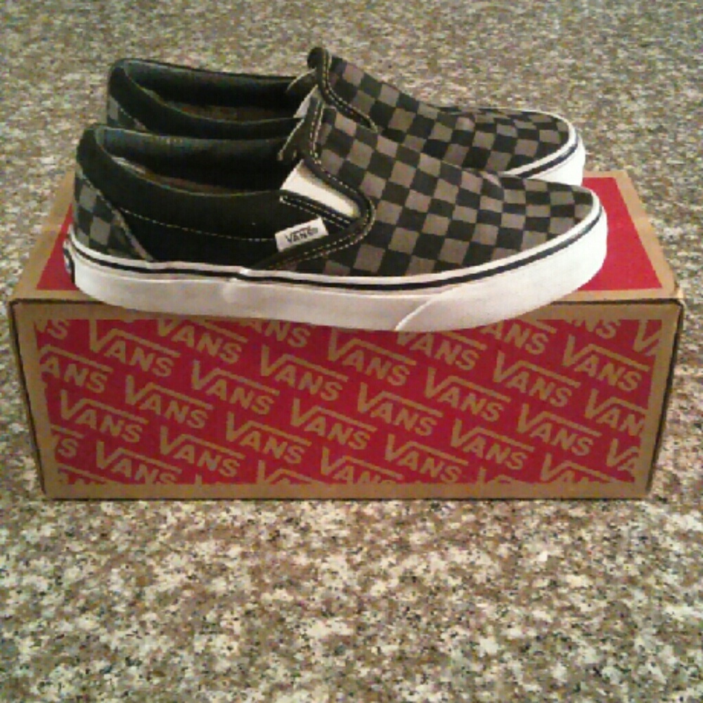 Checkerboard Vans