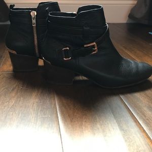 Black Coach Booties