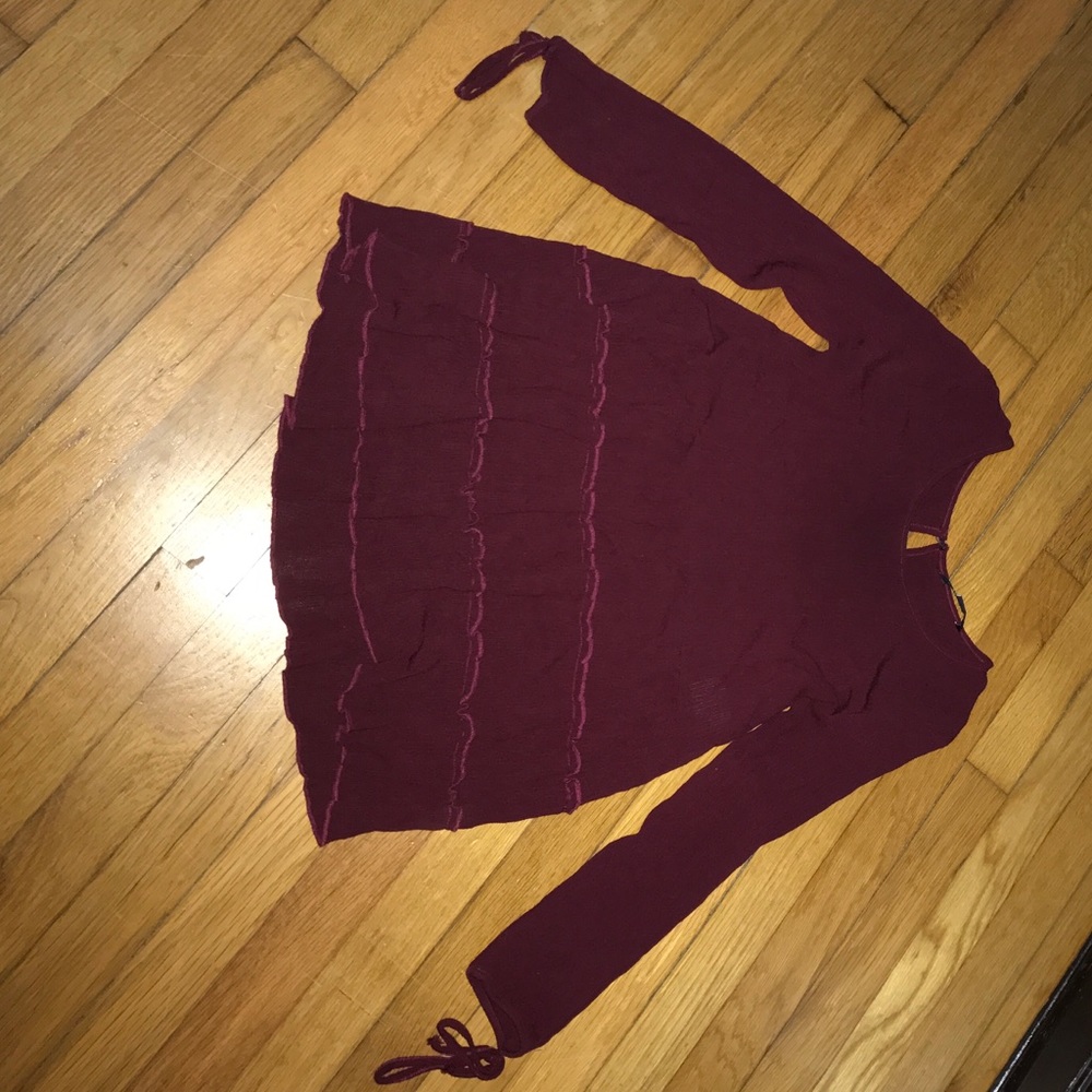 AEO Tiered Tunic Shirt