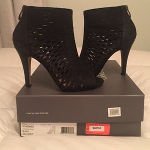 Vince Camuto Open Toe Bootie