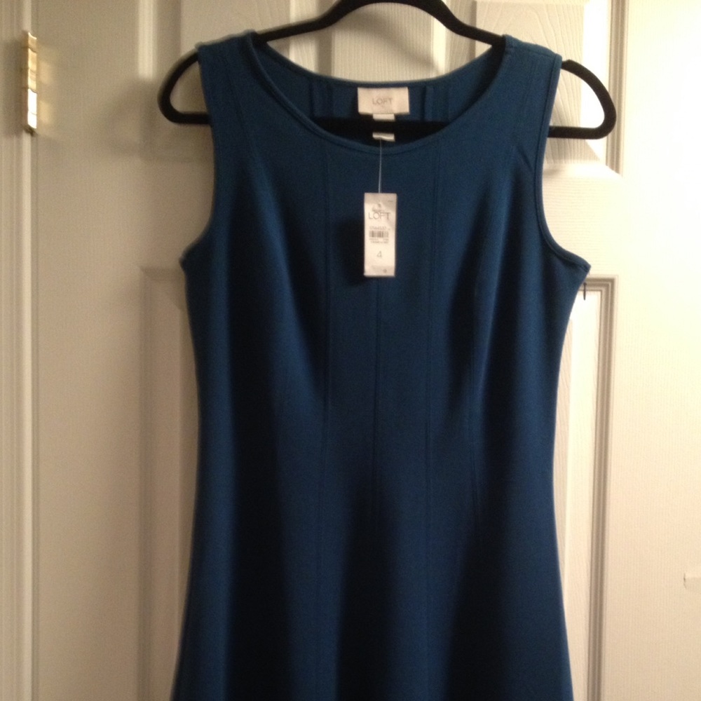 "Loft" sleeveless "a-line" dress
