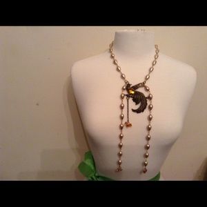 One of a kind pearl necklace.