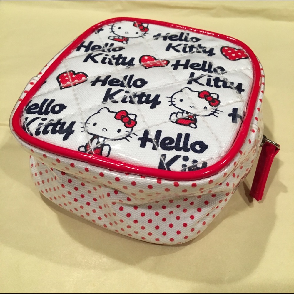 Used, Hello Kitty, jewelry/cosmetic case.