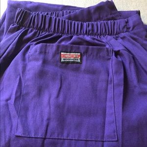 Cherokee scrub pants . Size large