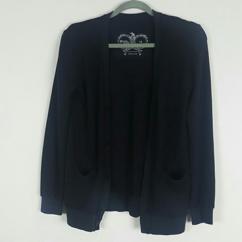 Basic Black Cardigan