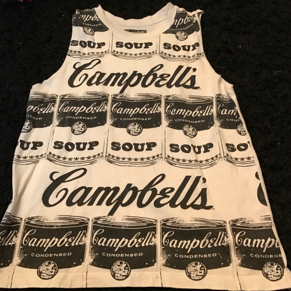 Forever 21 - Campbells soup can muscle tee