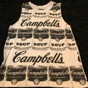 Forever 21 - Campbells soup can muscle tee