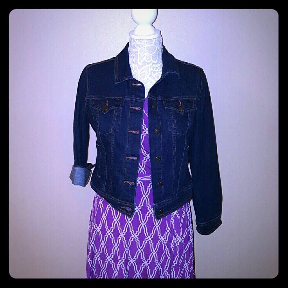 Dark Wash Denim Jacket