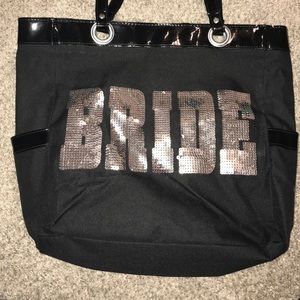 Black and Silver Bride Bag