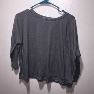 Striped long sleeve shirt