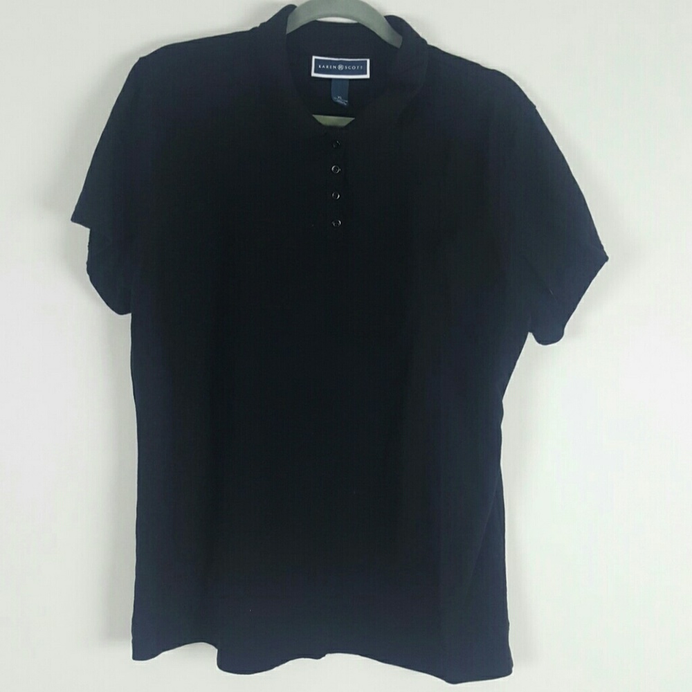 Basic Black Polo Shirt