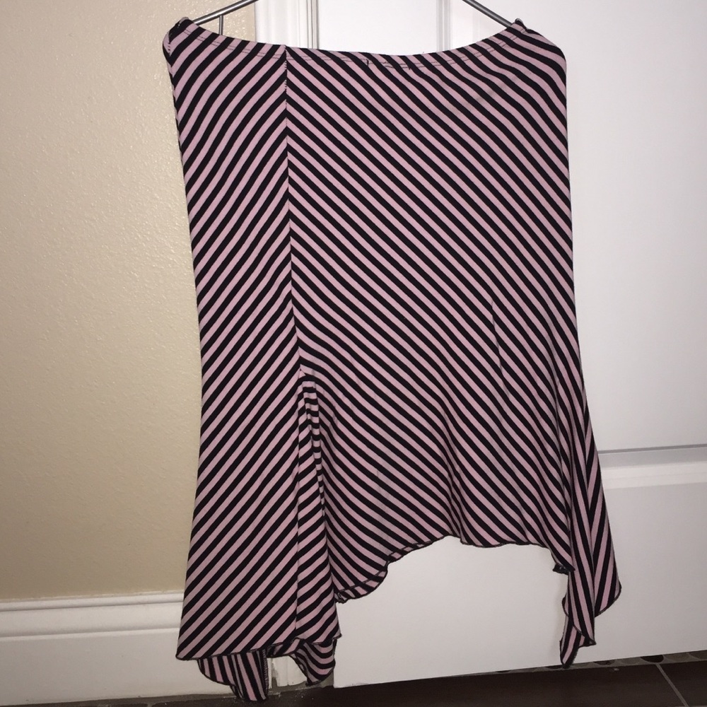 Striped skirt