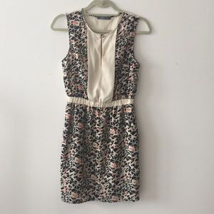 Geometric print dress