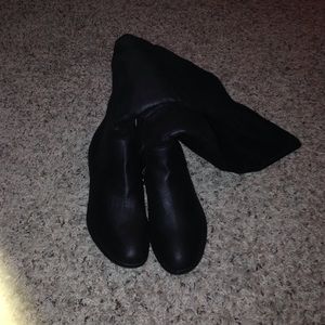 Black Over The Knee Boots