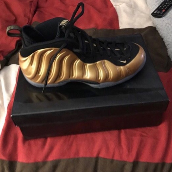 Gold Nike Foamposites