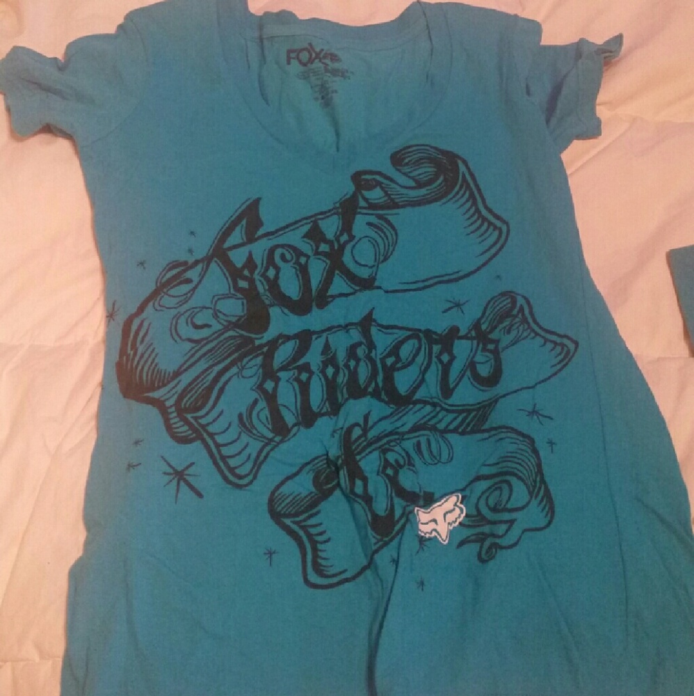 FOX Turquoise Tee