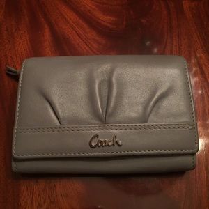 Coach leather wallet