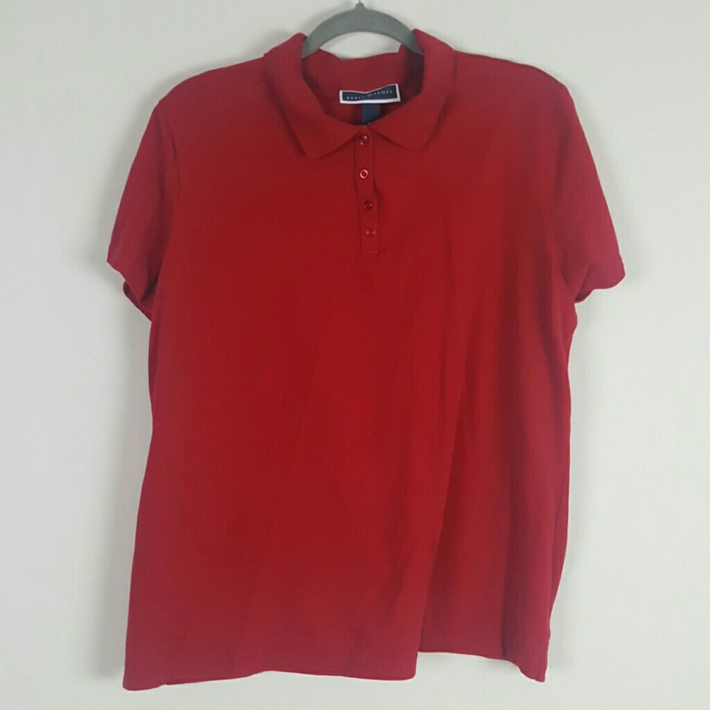 Basic Red Polo Shirt