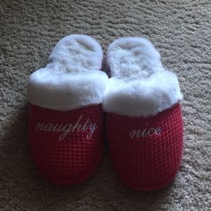 Victoria Secret holiday slippers