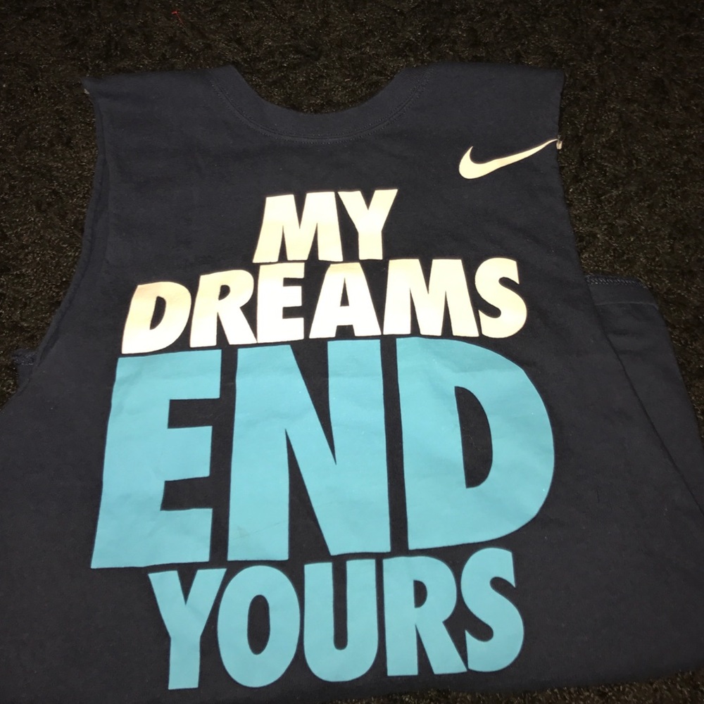 Nike muscle tshirt- women's S
