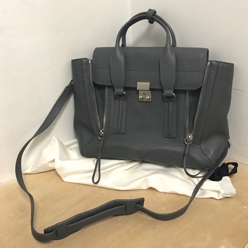 3.1 Phillip Lim Medium Pashli Satchel- Stone
