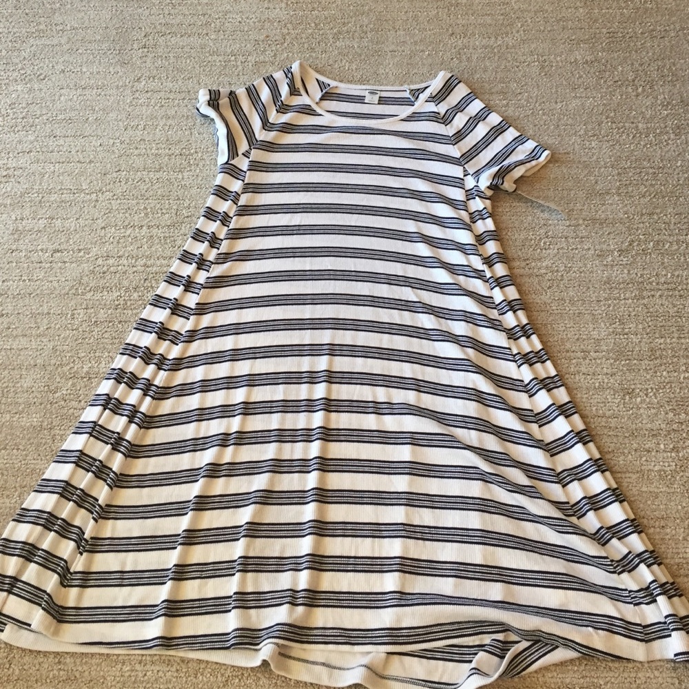 Old Navy Striped T-Shirt Dress