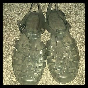 Clear Jelly Sandals